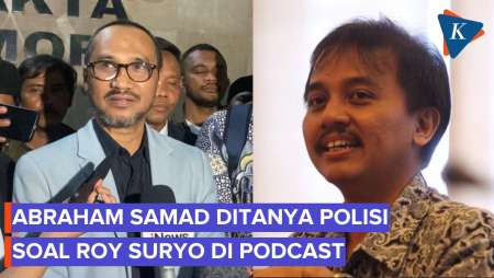 Abraham Samad Diperiksa Polisi soal Isi Podcast