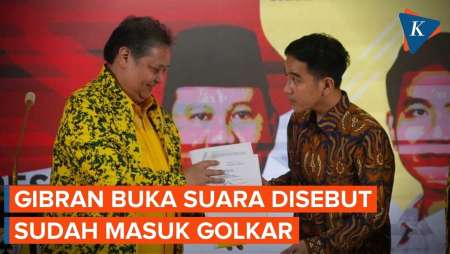 Gibran Mengelak soal Isu ‘Dikuningkan’ Golkar