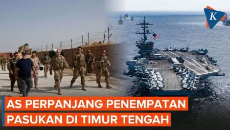 Perang Iran Berlarut, AS Perpanjang Penempatan Pasukan Di Timur Tengah