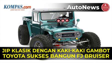 Toyota FJ Bruiser, Jip Klasik dengan Kaki-kaki Gambot