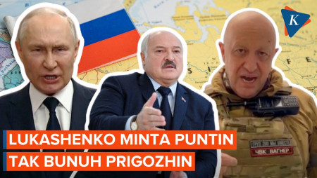 Begini Cara Lukashenko Yakinkan Putin untuk Tak Habisi Prigozhin