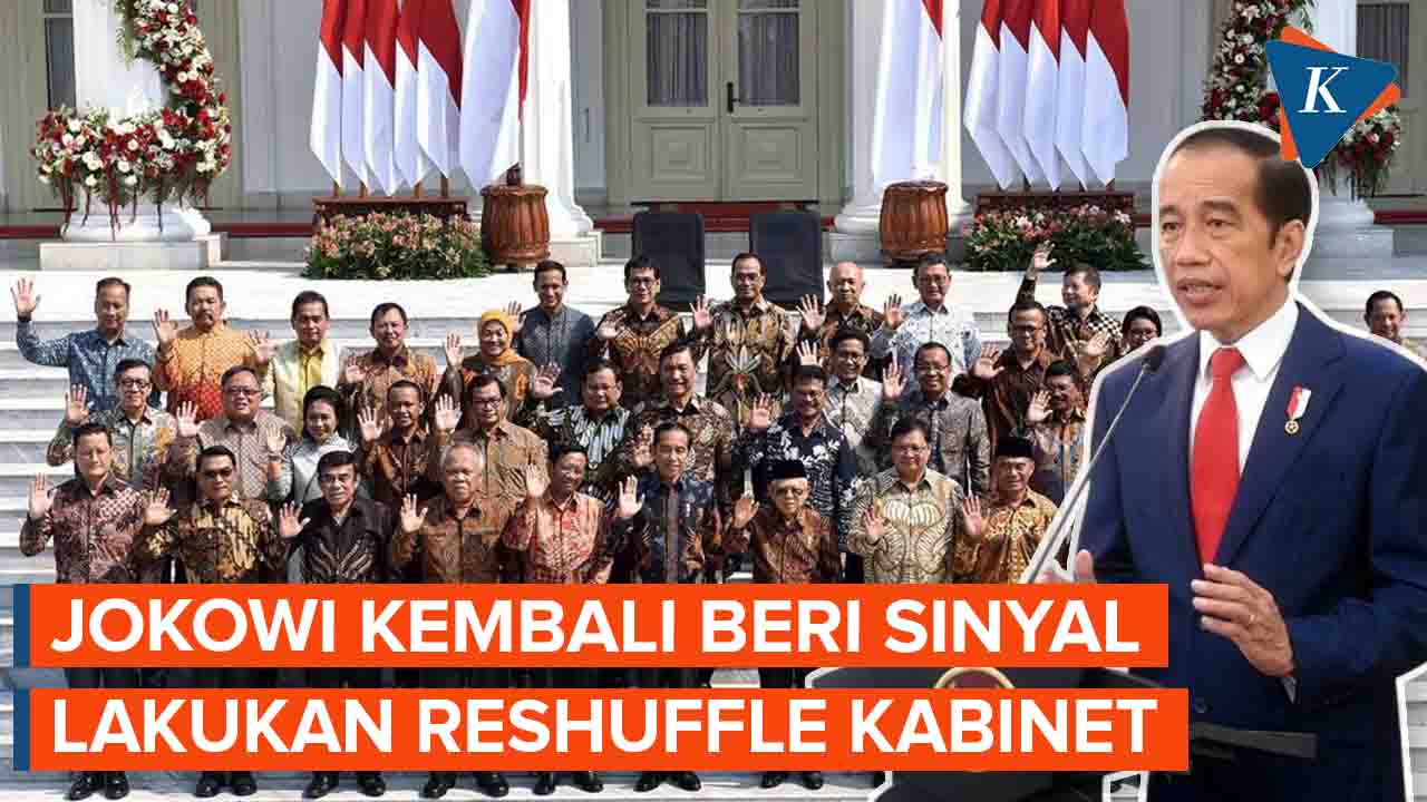 Jokowi Tegaskan Reshuffle Kabinet Segera Terjadi
