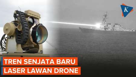 Senjata Laser Jadi Tren Baru Lawan Drone, Sekali Tembak Cuma Rp 220 Ribu