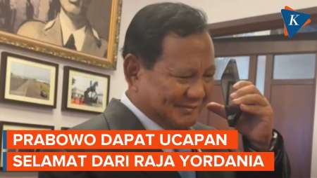 Momen Prabowo Ditelepon Raja Yordania, Dapat Ucapan Selamat dan Ungkit Kenangan di Amman