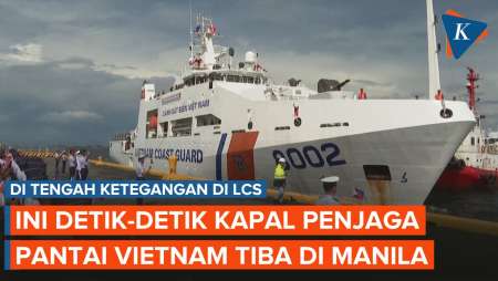 Detik-detik Kapal Vietnam Merapat ke Filipina! Gelar Latihan Gabungan Saat Tekanan China di LCS