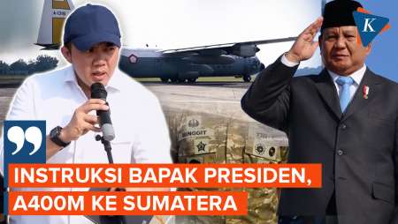 Perintah Prabowo, Airbus A400M Jalani Misi Perdana Kirim Bantuan Ke Sumatera
