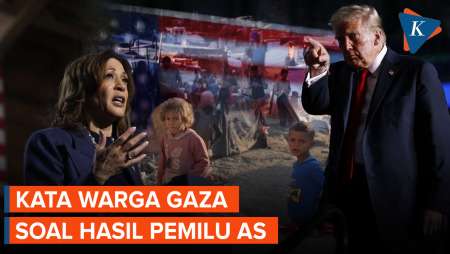 Warga Gaza Skeptis Hasil Pemilu AS Bakal Akhiri Perang Israel-Hamas