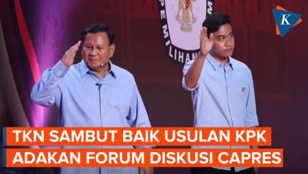 KPK Bakal Undang 3 Capres Debat, TKN: Itu Baik, Prabowo Akan Berantas Korupsi