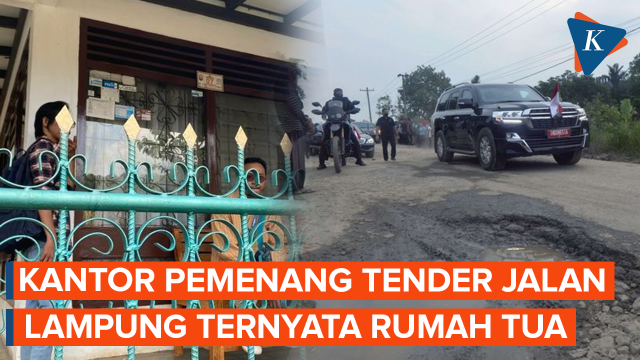 Kantor Pemenang Tender Jalan Lampung Ternyata Rumah Tua, KPK Angkat Bicara
