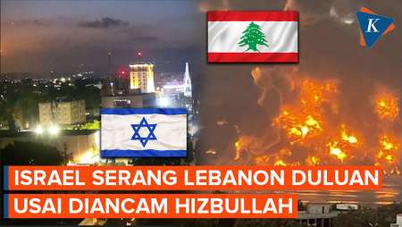 Israel Tak Mau Kecolongan, Serang Lebanon Duluan Usai Dapat Ancaman