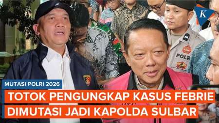 Kapolri Mutasi 88 Pati: Totok Suharyanto Yang Tangani Kasus Febri Adriansyah Jadi Kapolda Sulbar