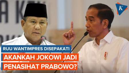 Baleg DPR-Pemerintah Sepakati RUU Wantimpres, Akankah Jokowi Jadi Penasihat Prabowo?