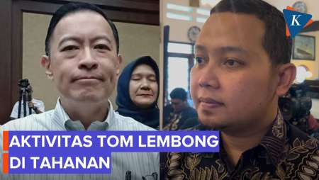 Tom Lembong Masih Suka Baca dan Menulis di Balik Tahanan