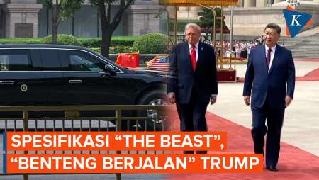 Spesifikasi "The Beast" yang Diboyong Trump ke China