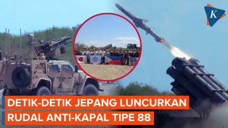 Detik-detik Jepang Luncurkan Rudal Anti-kapal Tipe 88 Dalam Latihan Tempur Di Filipina
