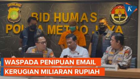 Kasus Penipuan Email Bisnis, Pelaku Raup Rp 36 M