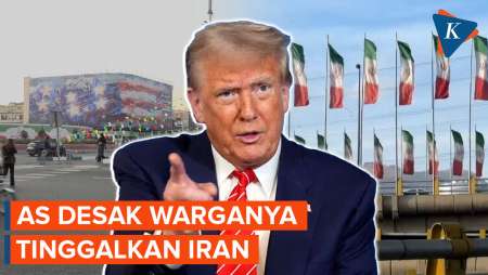 AS Peringatkan Warganya Segera Tinggalkan Iran Jelang Perundingan Di Oman