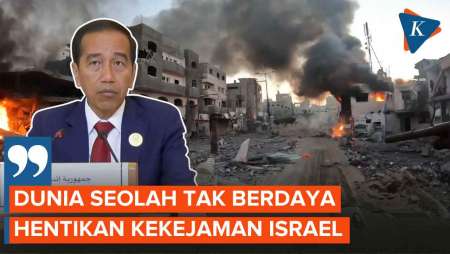 Di KTT OKI, Jokowi Ajak Dunia Hentikan Serangan Israel ke Palestina