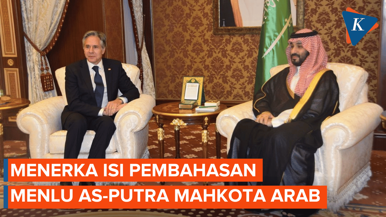 Menlu AS Temui Putra Mahkota Arab Saudi di Jeddah, Ada Apa?