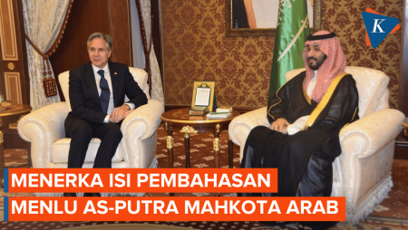 Menlu AS Temui Putra Mahkota Arab Saudi di Jeddah, Ada…