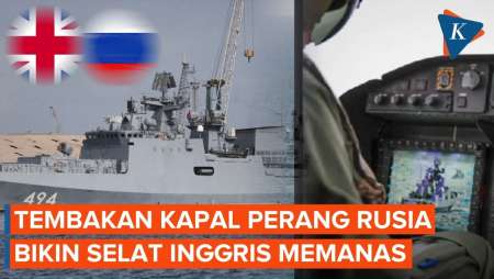Kapal Fregat Rusia Lepas Tembakan ke Kapal Layar Inggris, Selat Inggris Memanas