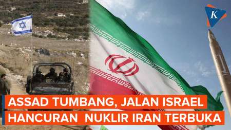 Israel Klaim Kuasai Wilayah Udara Suriah, Permudah Serang Fasilitas Nuklir Iran