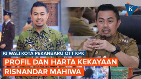 KPK OTT Pj Wali Kota Pekanbaru, Ini Profil dan Harta Kekayaan Risnandar Mahiwa