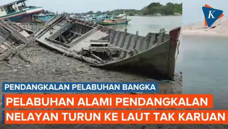 Pelabuhan Bangka Alami Pendangkalan, Nelayan Menunggu Berhari-hari untuk Melaut Lagi