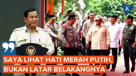 Banyak Alumni Akpol di Kabinet, Prabowo: Saya Lihat Hatinya, Bukan Latar Belakang