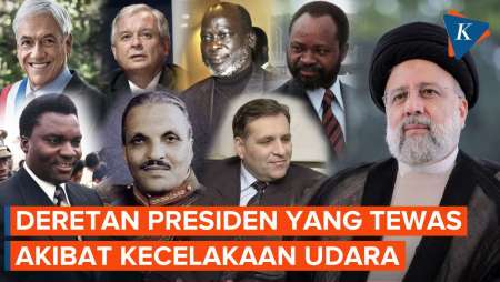 7 Presiden yang Tewas dalam Penerbangan Sebelum Presiden Iran Raisi