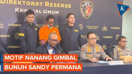 Terungkap Motif Nanang Gimbal Bunuh Sandy Permana