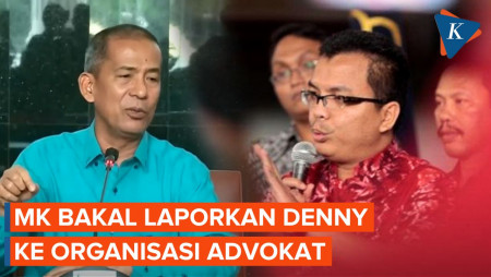 MK Akan Laporkan Denny Indrayana ke Organisasi Advokat