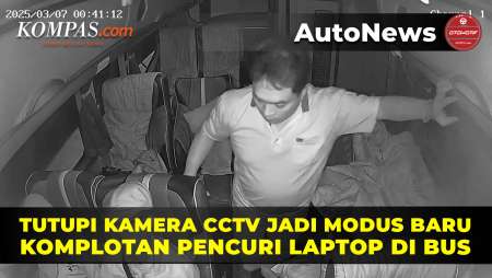 Modus Baru, Komplotan Pencuri Laptop di Bus Tutupi Kamera CCTV