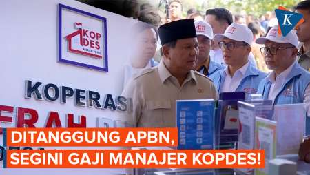 Gaji Manajer Kopdes Merah Putih Dibayar APBN Via PT Agrinas Pangan, Ini Besarannya!