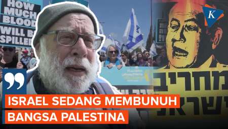 Warga Israel Demo, Sebut Netanyahu Sedang Membunuh Bangsa Palestina