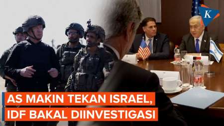 AS Mulai Gertak Israel, Ulah IDF Bakal Diinvestigasi oleh Amerika