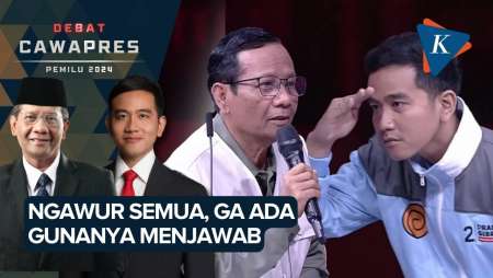 Momen Mahfud MD Tolak Jawab Pertanyaan Gibran, Receh dan Tak…