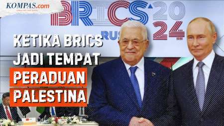 BRICS Merangkul Palestina, Abbas Curhat di Depan Rusia-China