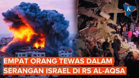 Israel Gempur RS di Gaza, 4 Tewas dan 17 Orang Terluka