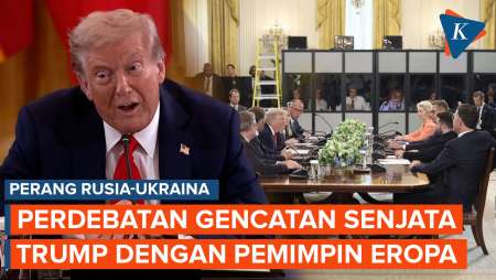 Di depan Pemimpin Eropa, Trump 