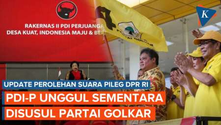 Update Perolehan Suara Partai dalam Pileg DPR RI 2024 Berdasarkan…