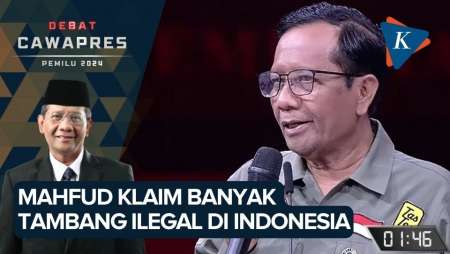 Blak-blakan! Mahfud Sebut Banyak Tambang Ilegal yang Ditutup-tutupi