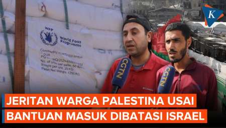 Israel Batasi Bantuan Masuk Gaza, Warga Menjerit