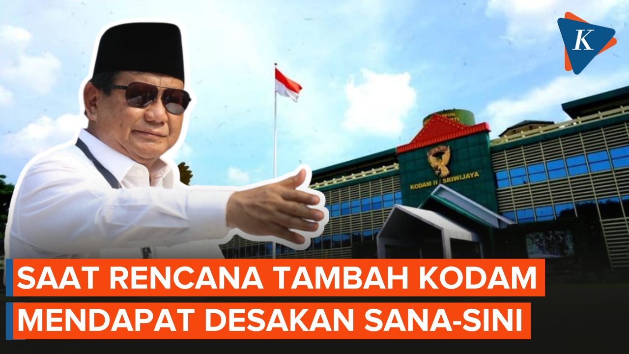 Rencana Penambahan Kodam: Prabowo Didesak Sana-sini, Dianggap Politik Praktis Jelang Pemilu