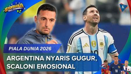 Kata-kata Scaloni Usai Argentina Comeback Dramatis Lawan Mesir