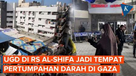 WHO Sebut RS Al Shifa Gaza Jadi Tempat Pertumpahan Darah