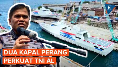 TNI AL Rilis Kapal Tempur Anyar: KRI Lukas Rumkorem-392 dan…