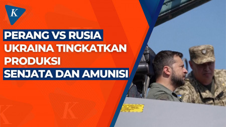 Siap Ladeni Rusia, Ukraina Tingkatkan Produksi Senjata dan Amunisi