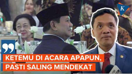 Prabowo-Mega Duduk Satu Meja, Gerindra Singgung Kedekatan dengan PDI-P