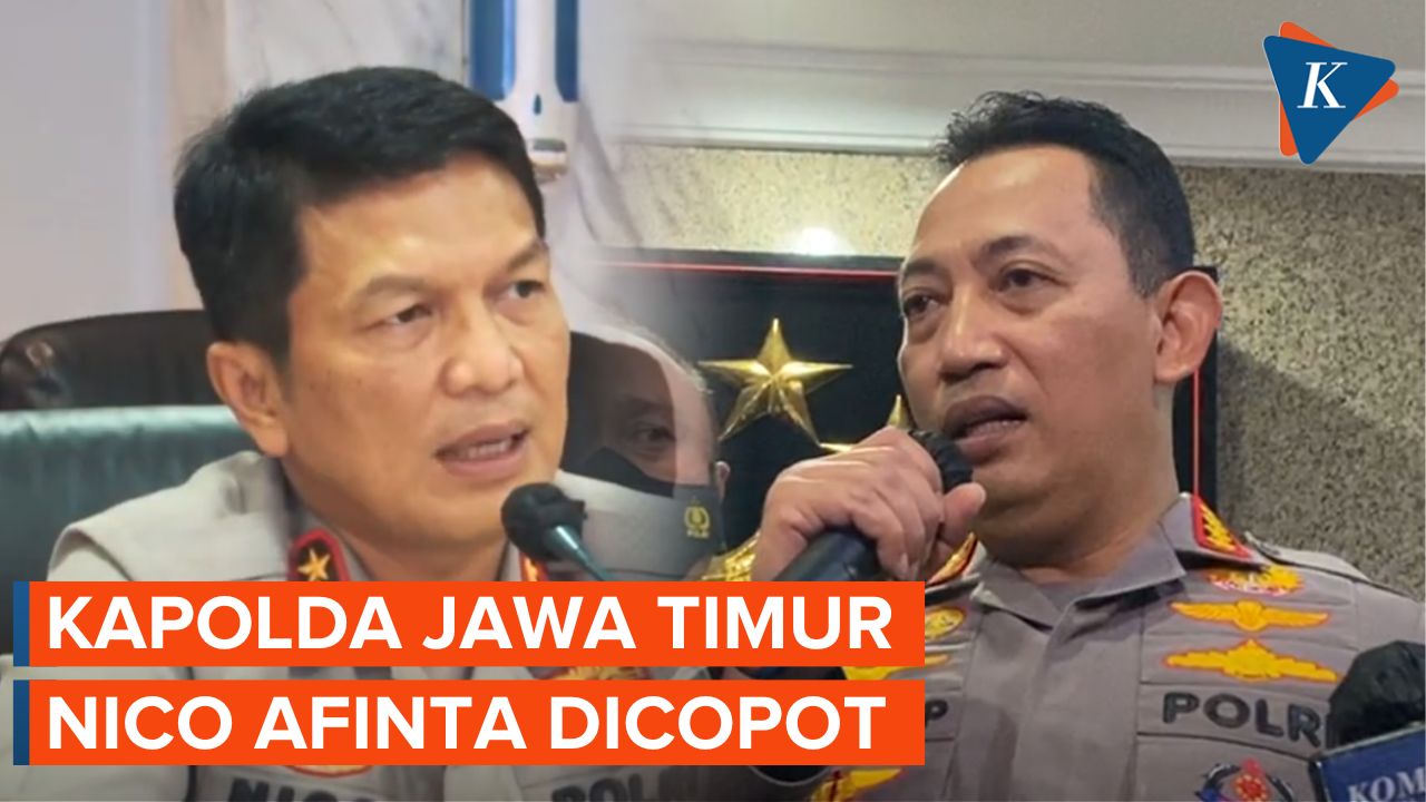 Kapolri Copot Kapolda Jawa Timur Irjen Nico Afinta dari Jabatannya